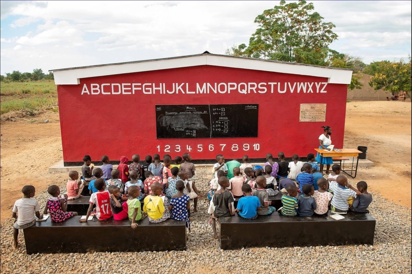 Дом распечатали на 3D-принтере: школа в Африке