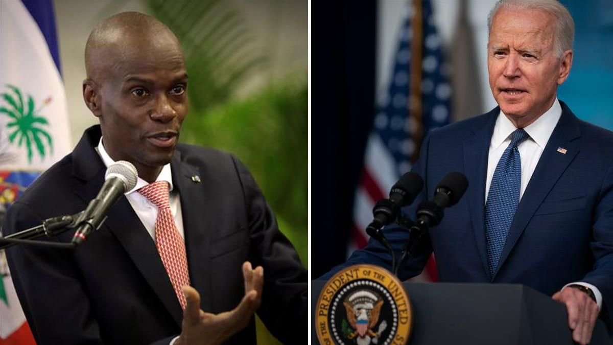 Джо Байден шокирован убийством президента Гаити Жовенеля Моиза