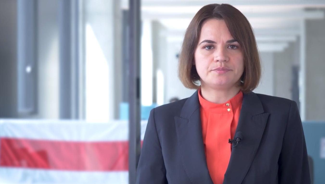 Тихановська відреагувала на тиск ЗМІ у Білорусі 8 липня: відео Тихановська відреагувала на тиск ЗМІ у Білорусі 8 липня: відео