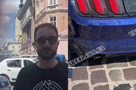 У Львові нардеп Юрченко на Mustang скоїв аварію і напав на водія