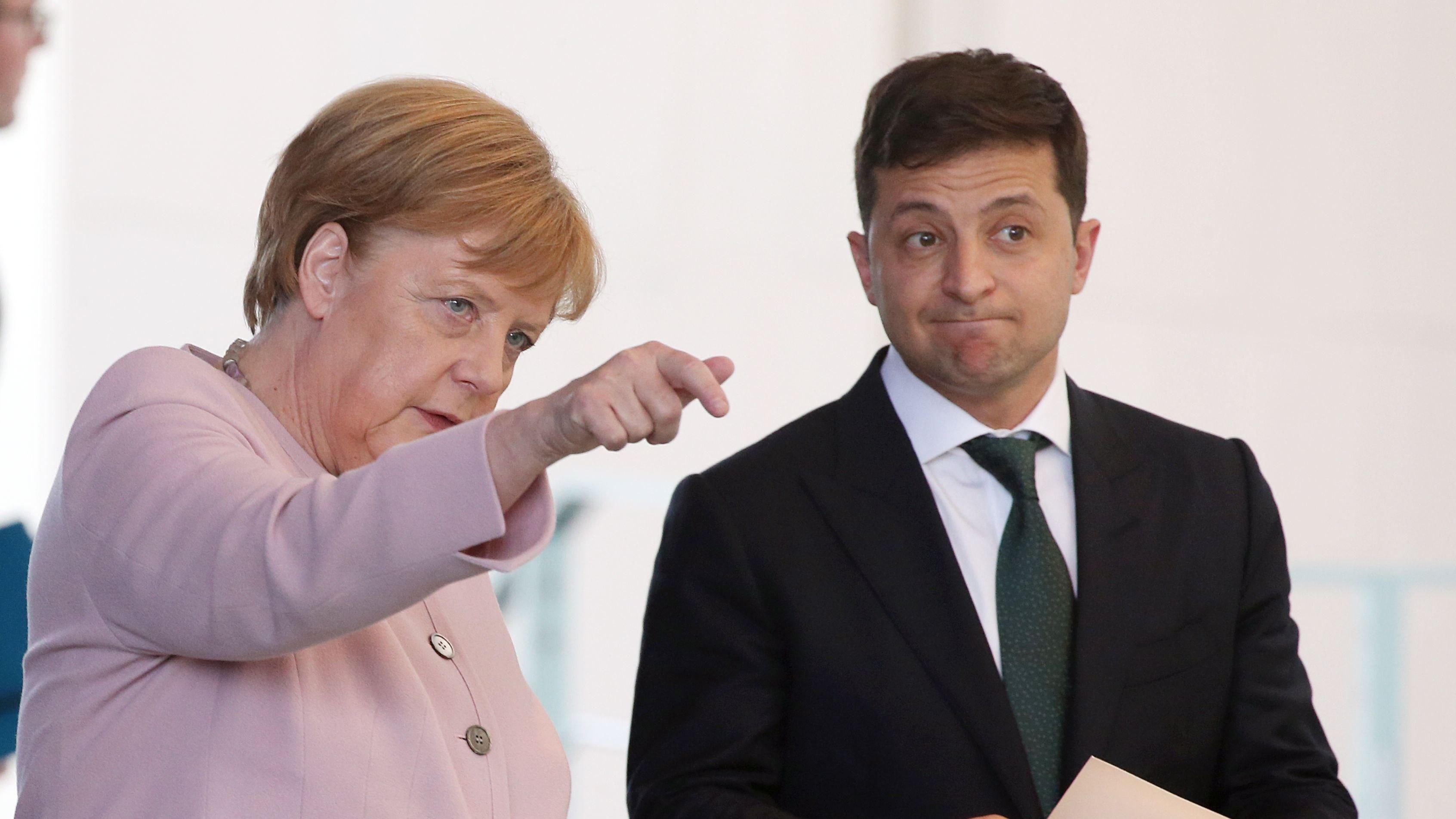 Донбасс и Россия: у Меркель назвали темы разговора с Зеленским
