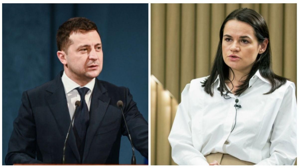 Тихановська заявила, что неофициально встречалась с Зеленским