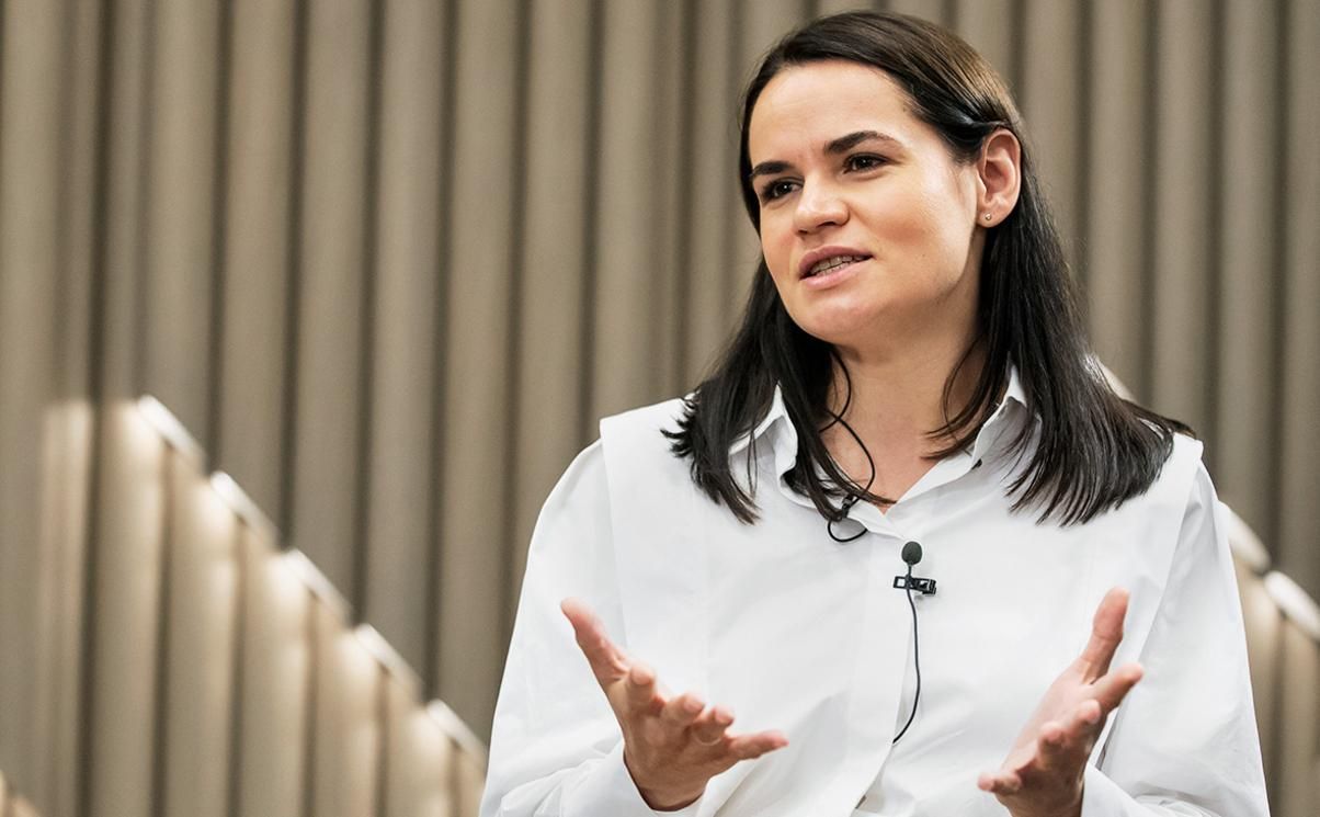 При встрече с Лукашенко не знала бы, что сказать, - Тихановська При встрече с Лукашенко не знала бы, что сказать, - Тихановська