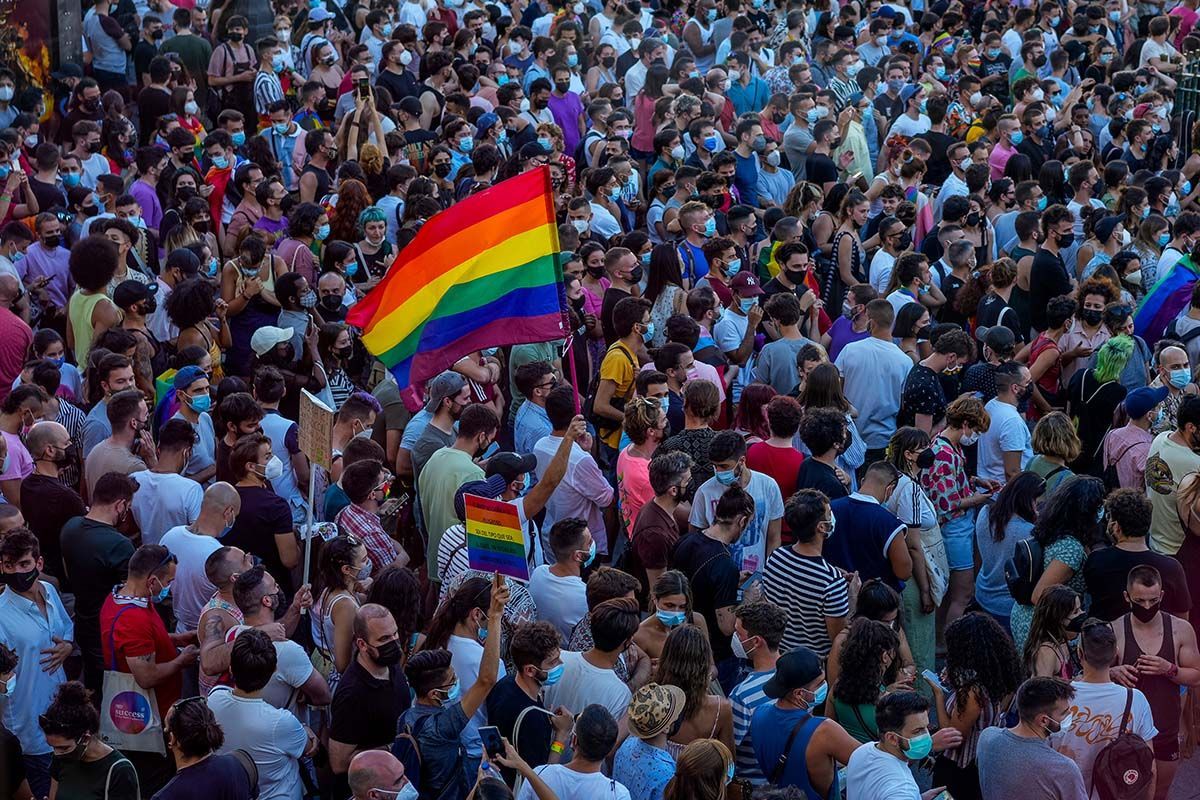 Протесты в Испании: мужчину убили из-за гомосексуальности