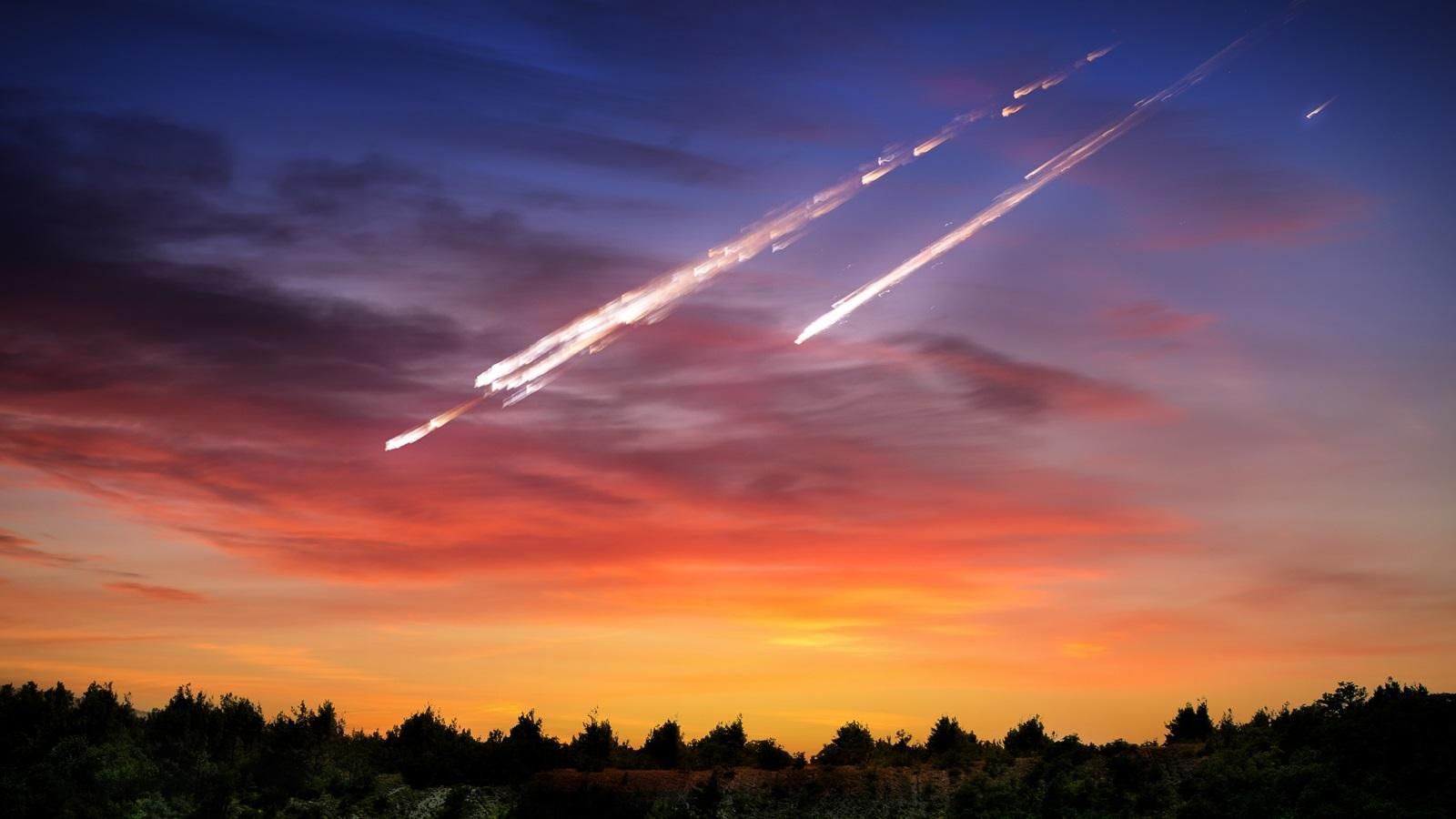 Падение метеорита в Британии: исследования метеоритов