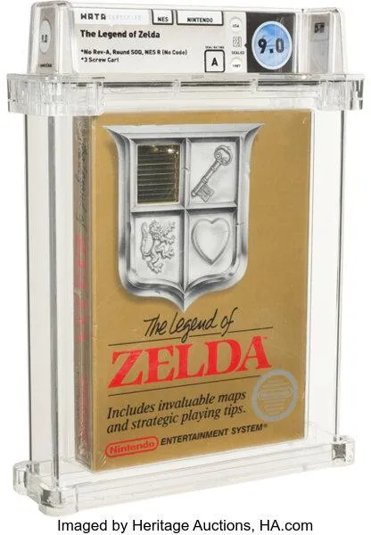 Невідкриту гру від Nintendo Legend of Zelda 1987 року продали майже за мільйон доларів Невідкриту гру від Nintendo Legend of Zelda 1987 року продали майже за мільйон доларів