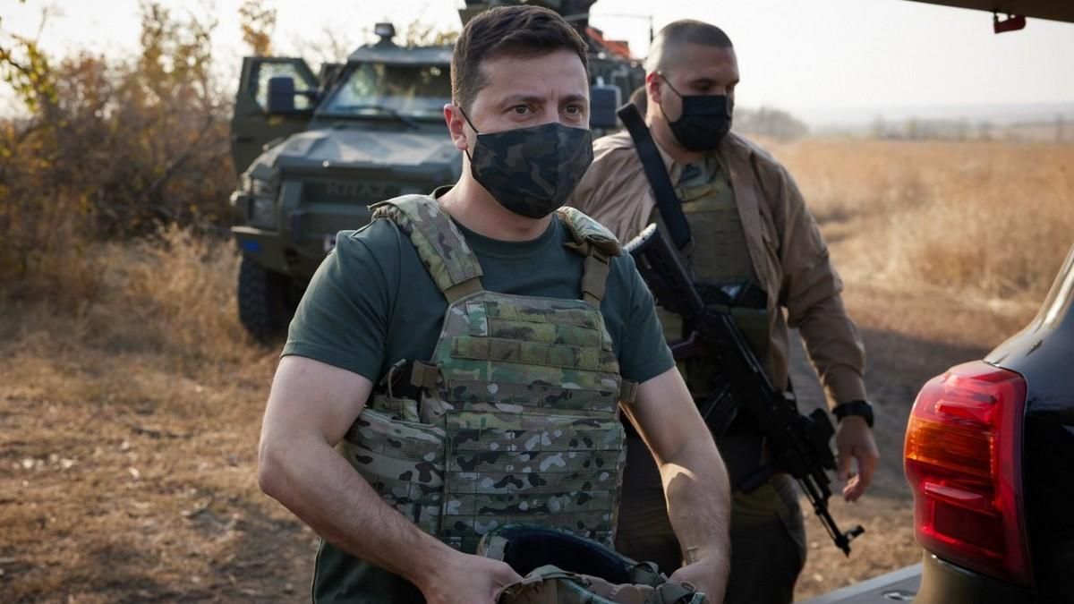 Зеленський пояснив, від чого залежить завершення війни на Донбасі Зеленський пояснив, від чого залежить завершення війни на Донбасі