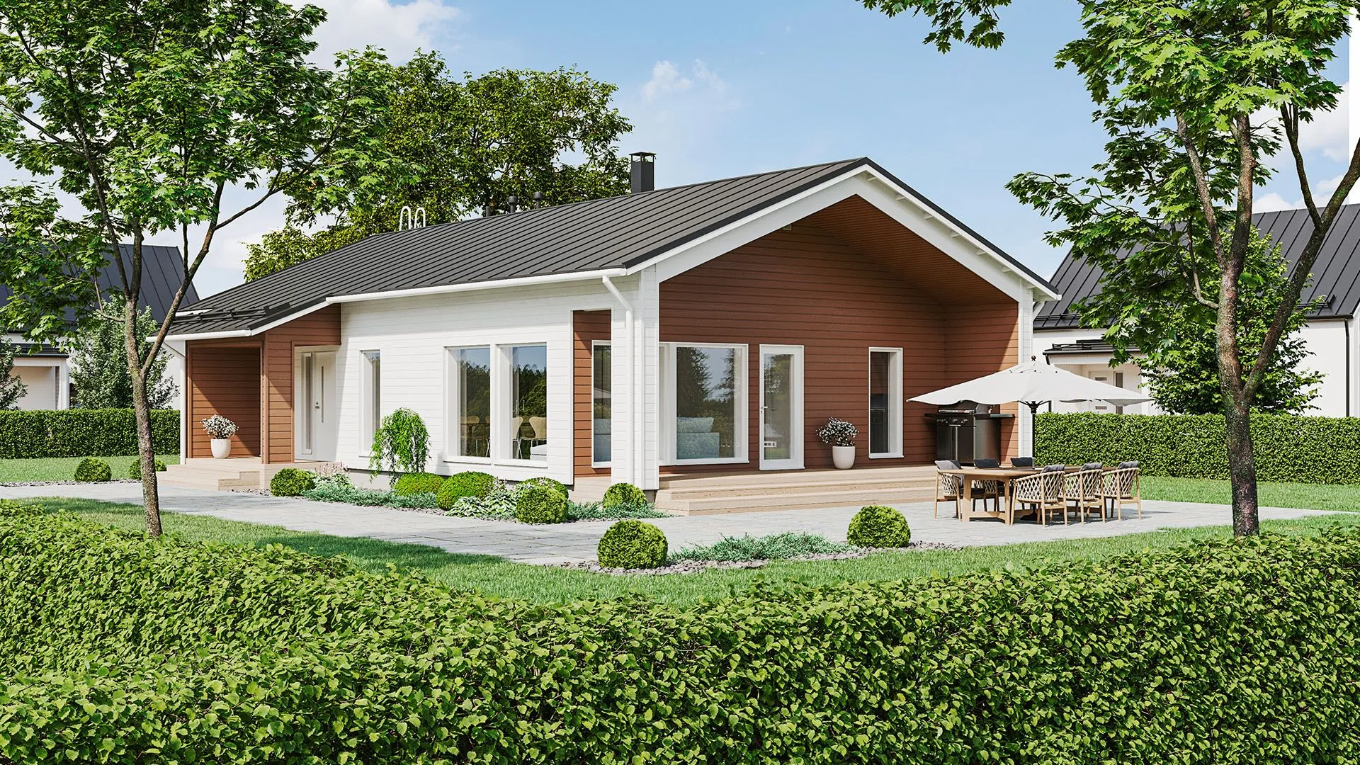 Аккуратный ландшафт перед домом: с чего начать Аккуратный ландшафт перед домом: с чего начать