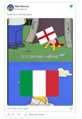 Its coming to Rome: найсмішніші жарти та меми про фінал Євро-2020
