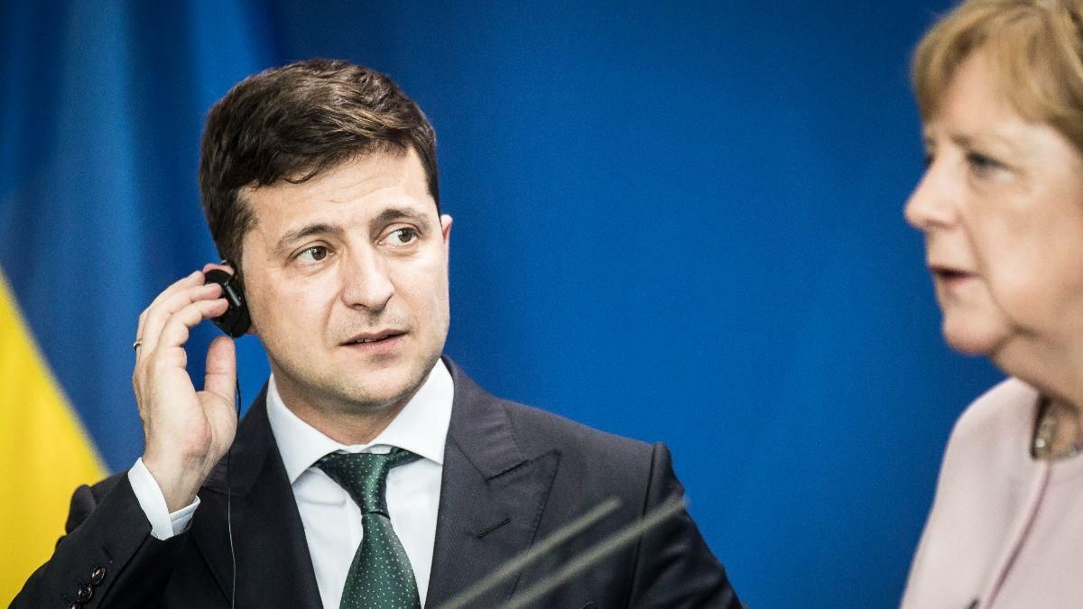 Меркель обещает Зеленскому, что транзит газа через Украину сохранится Меркель обещает Зеленскому, что транзит газа через Украину сохранится