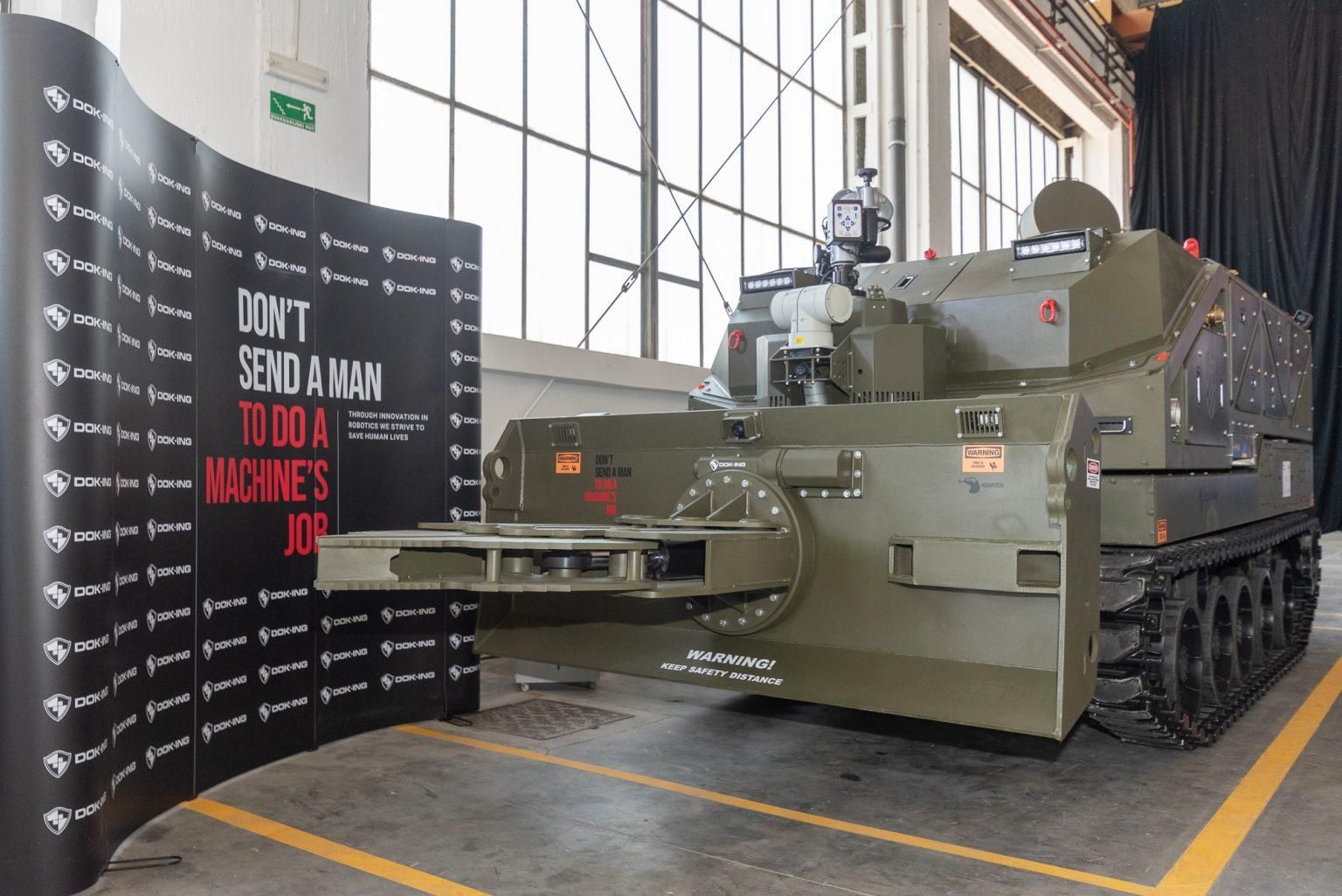 Хорватський робот для розвідки та інженерних робіт Komodo: фото Хорватський робот для розвідки та інженерних робіт Komodo: фото