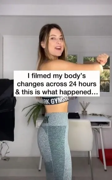 Зранку живота практично немає / Скриншот тікток breelenehan Зранку живота практично немає / Скриншот тікток breelenehan