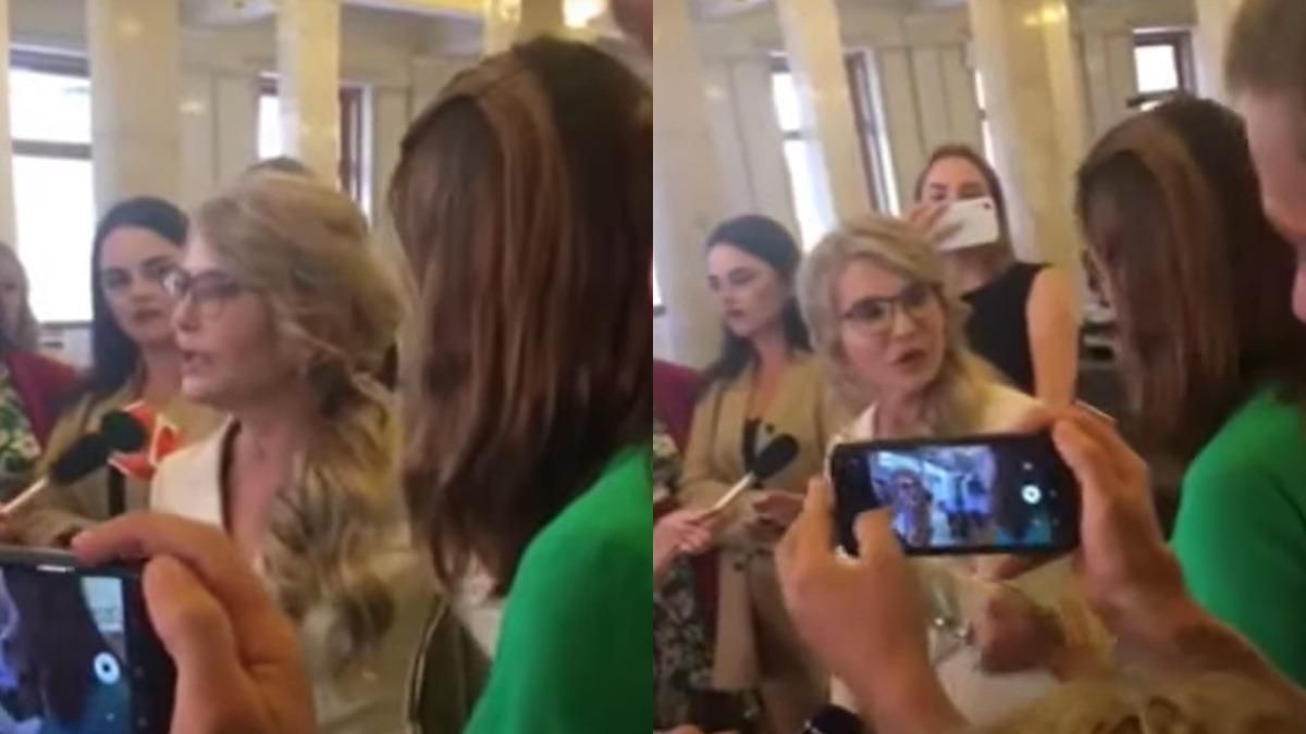 Тимошенко і Стефанишина посварились у Верховній Раді Тимошенко і Стефанишина посварились у Верховній Раді