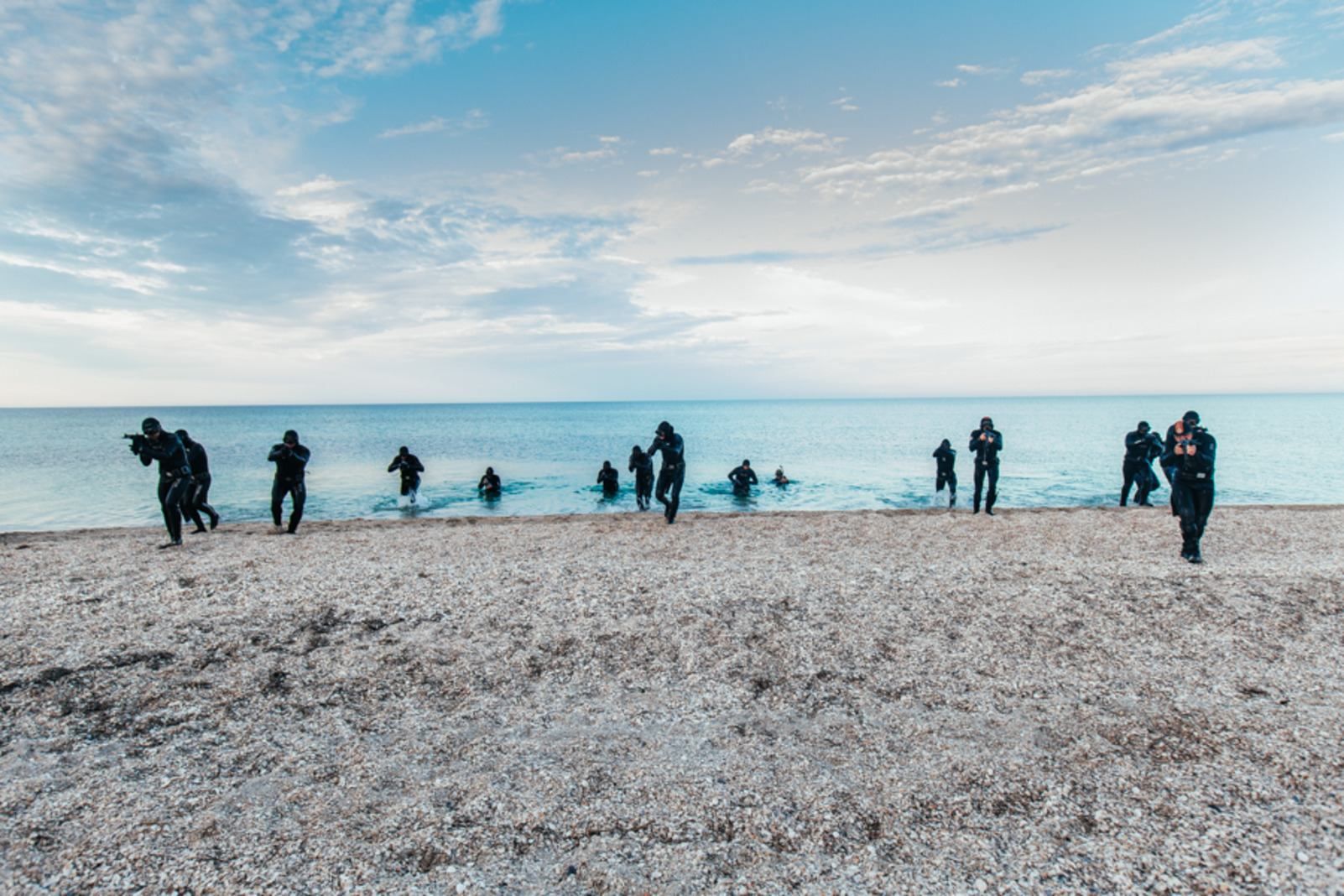 Нацгвардія показала кадри з тренувань водолазів у Чорному морі
