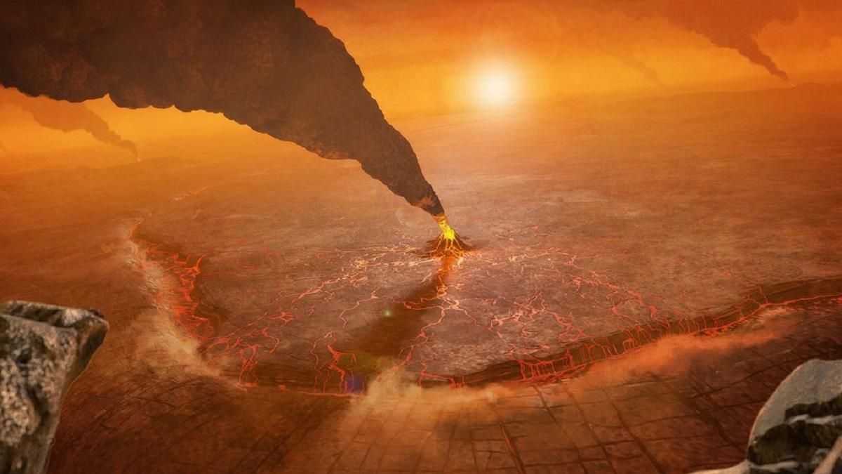 Вулканы могут быть причиной большого содержания фосфина в атмосфере Вулканы могут быть причиной большого содержания фосфина в атмосфере