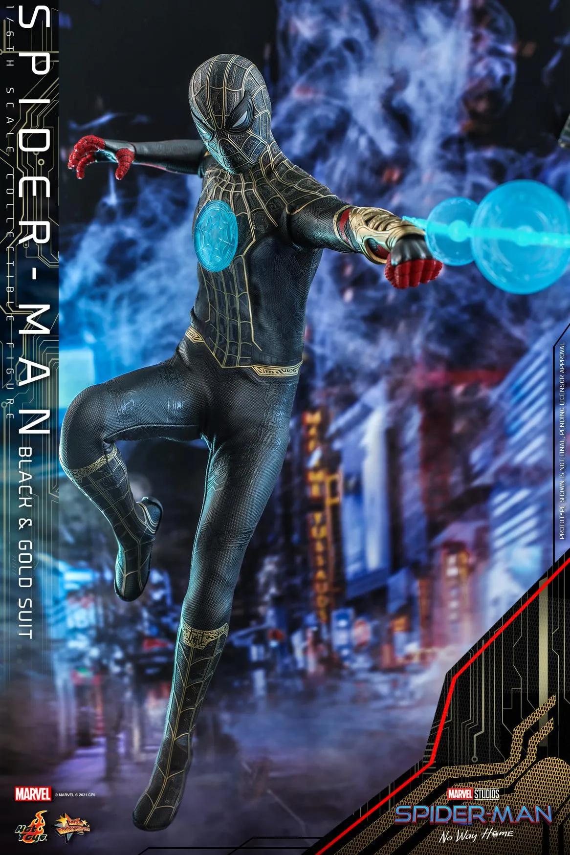 Hot Toys показала новий чорно-золотий костюм Людини-павука Hot Toys показала новий чорно-золотий костюм Людини-павука