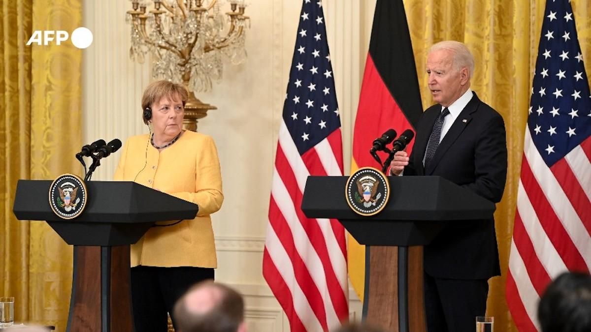 Закончилась встреча Байдена и Меркель: что говорили лидеры об Украине