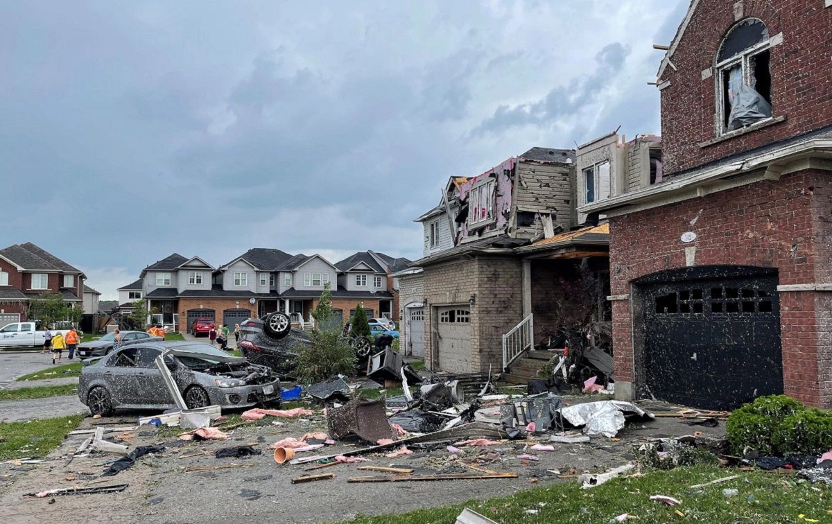 Біля Торонто пронісся потужний торнадо 15 липня 2021: є постраждалі