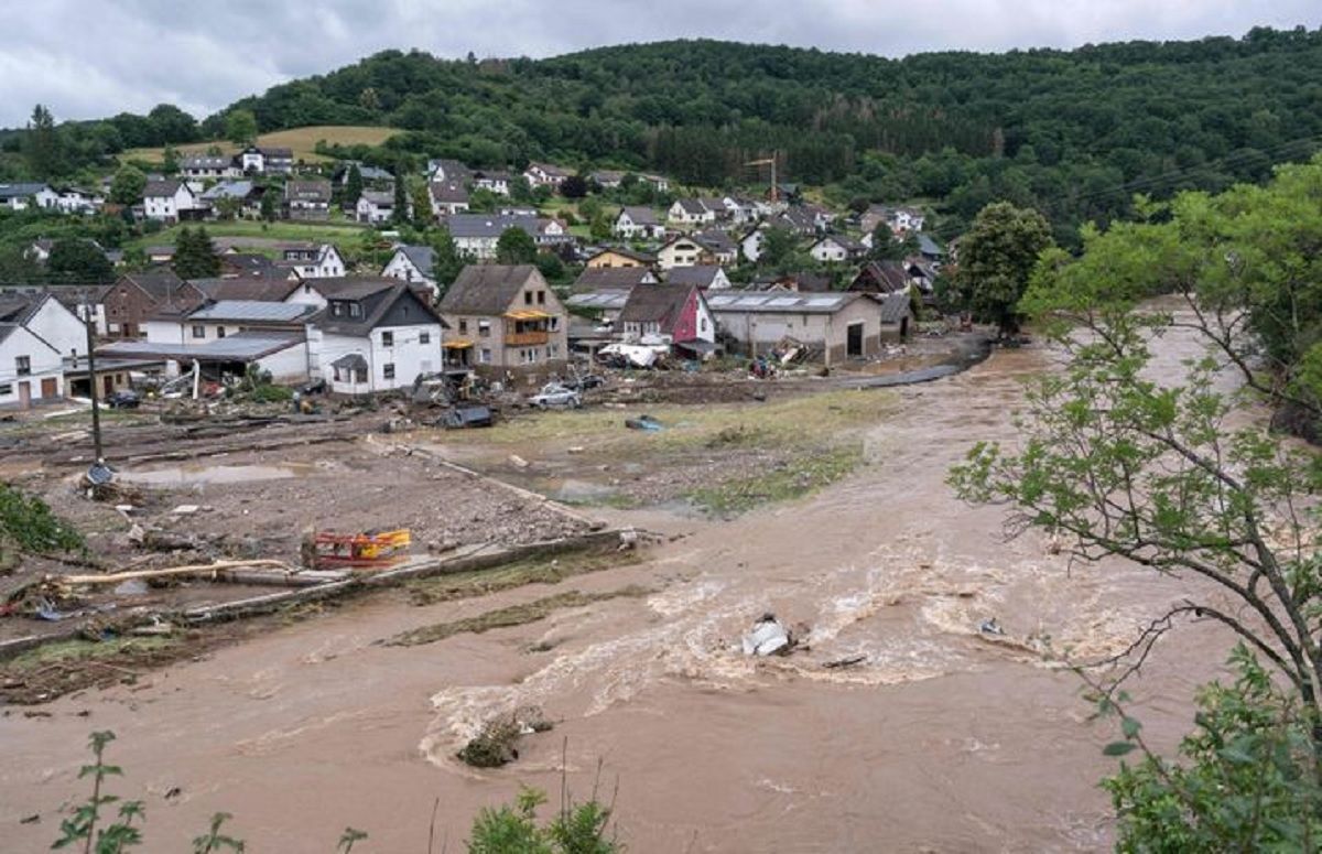 Климатологи поражены масштабами наводнения в Германии