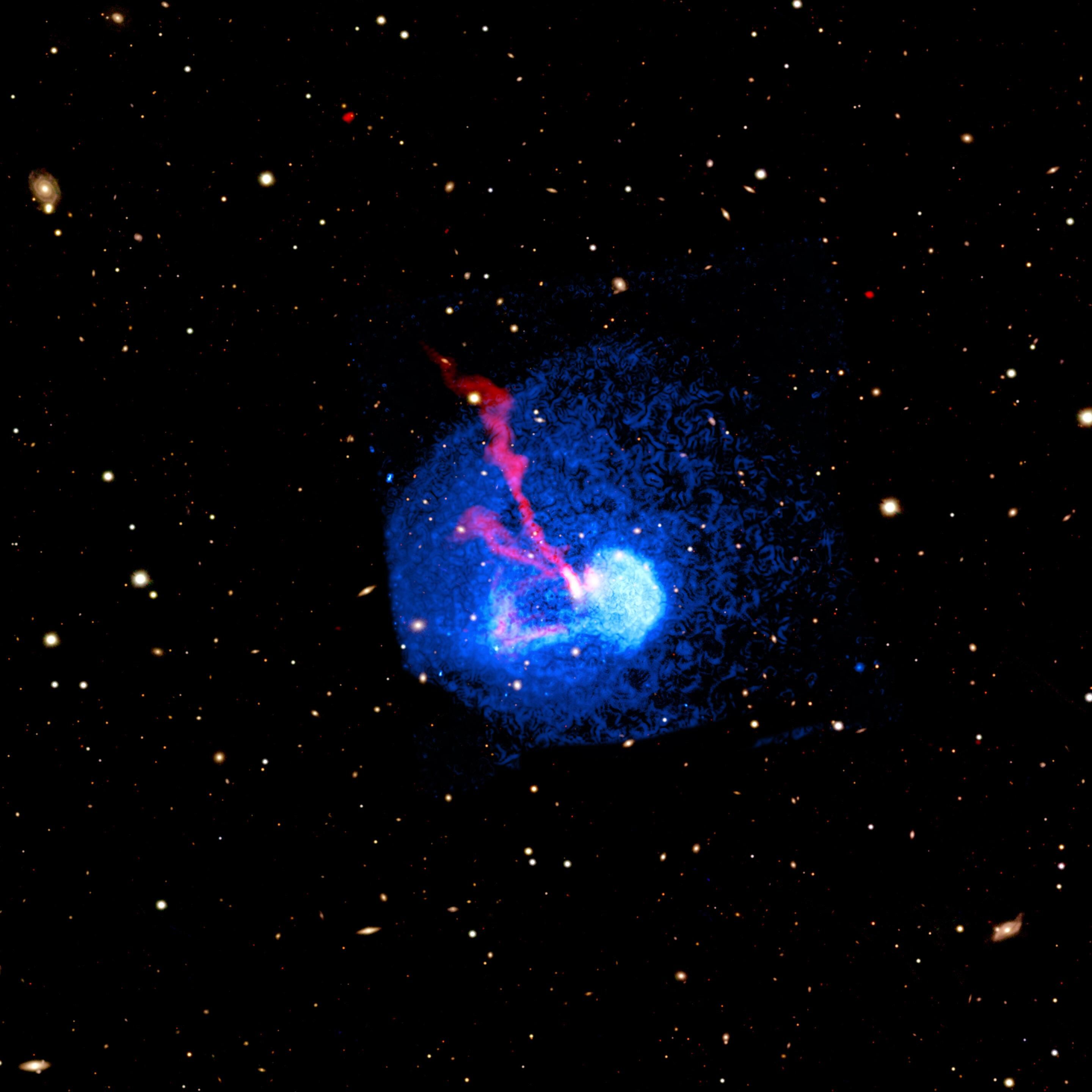 Зіткнення галактик: зафіксували зіткнення кластерів