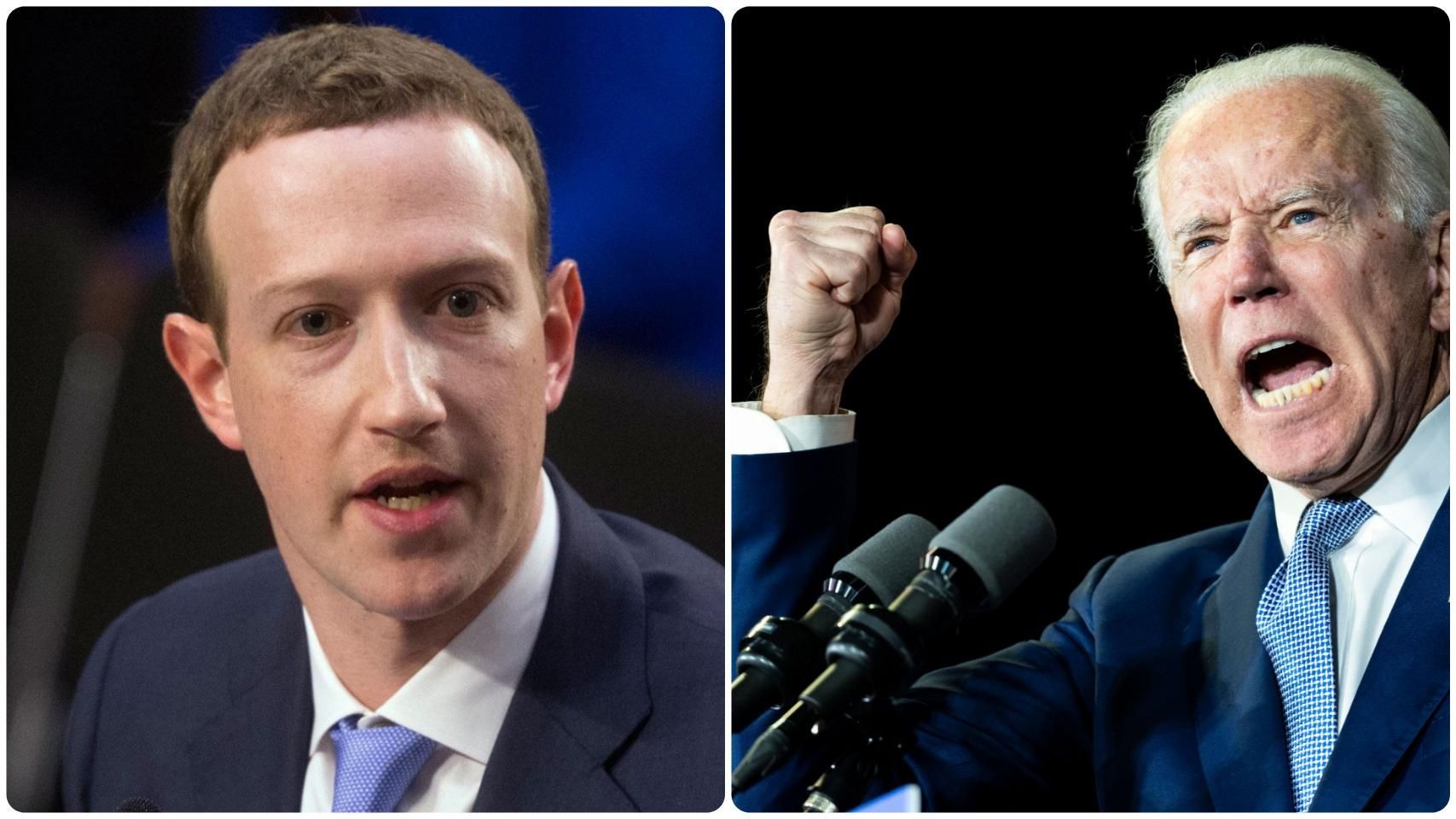 Facebook спростовує звинувачення Джо Байдена