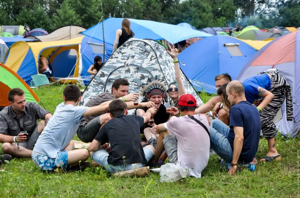 Кемпінги на території фестивалю Кемпінги на території фестивалю