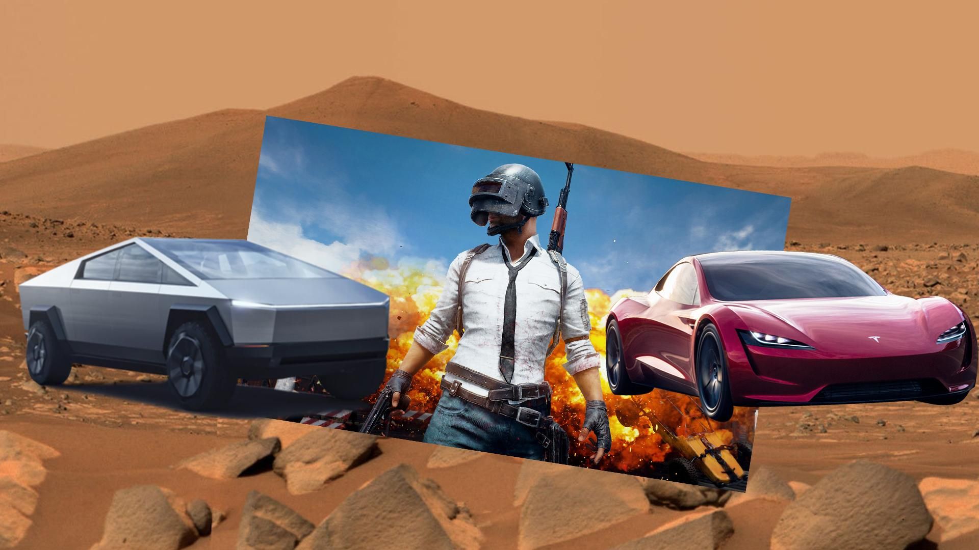 Автомобили Tesla появятся в PUBG Mobile Автомобили Tesla появятся в PUBG Mobile
