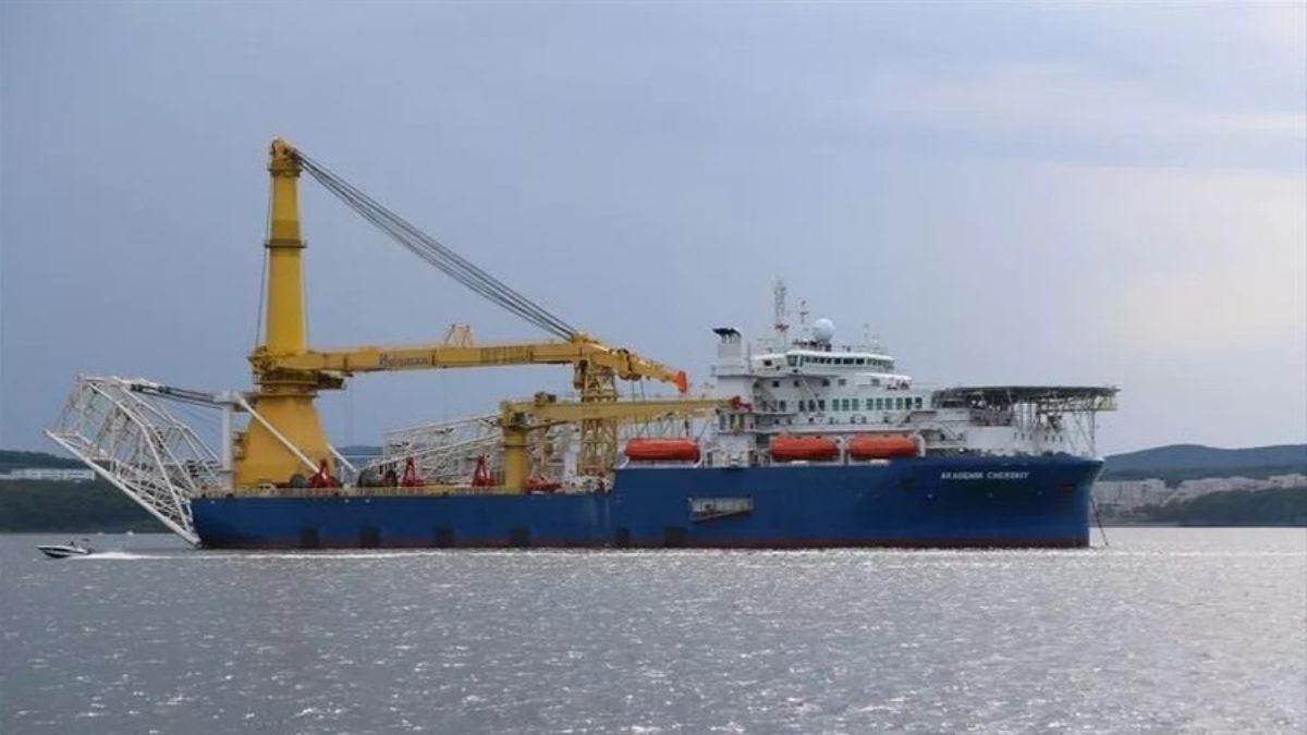Російське судно направили у німецькі води будувати Північний потік-2 Російське судно направили у німецькі води будувати Північний потік-2