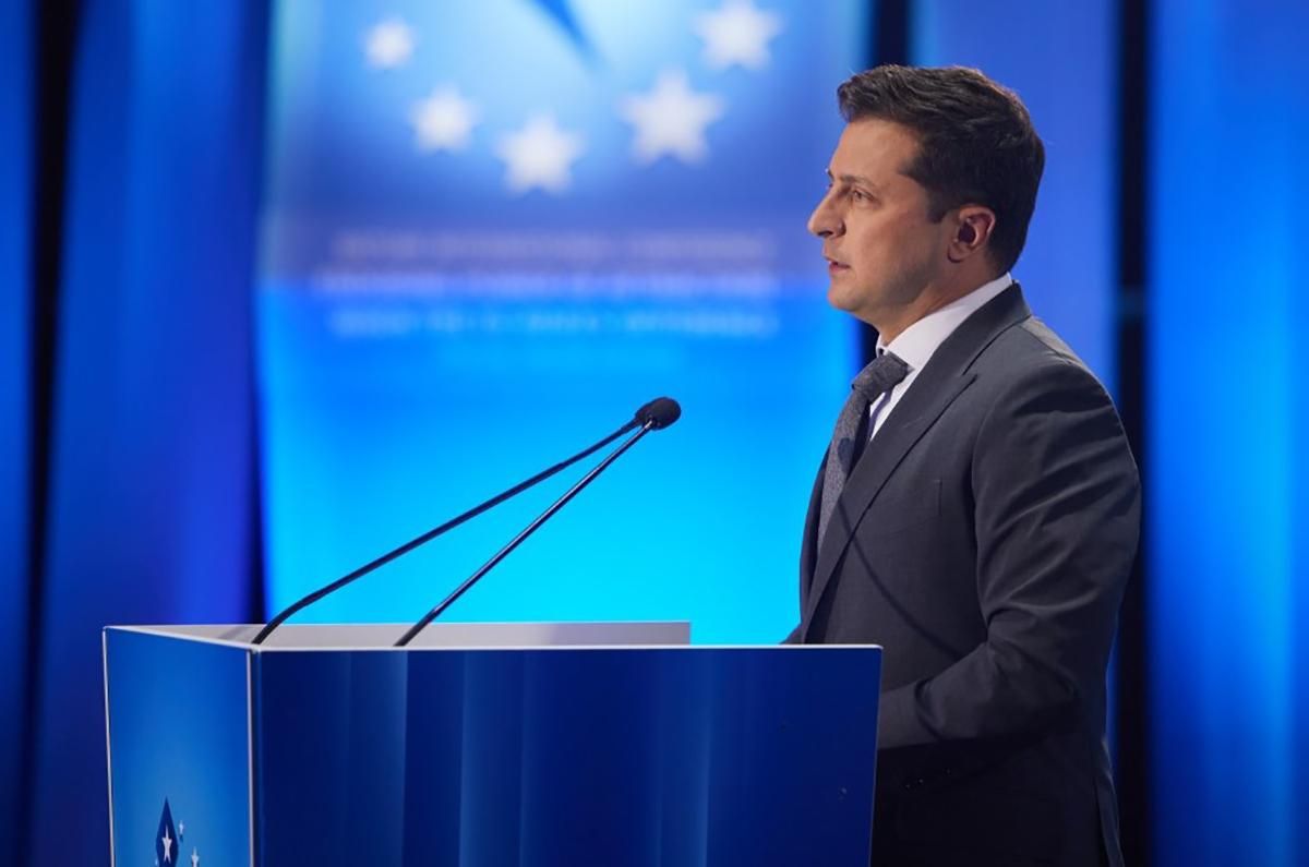 Зеленський сказав, що об'єднує Україну, Грузію і Молдову