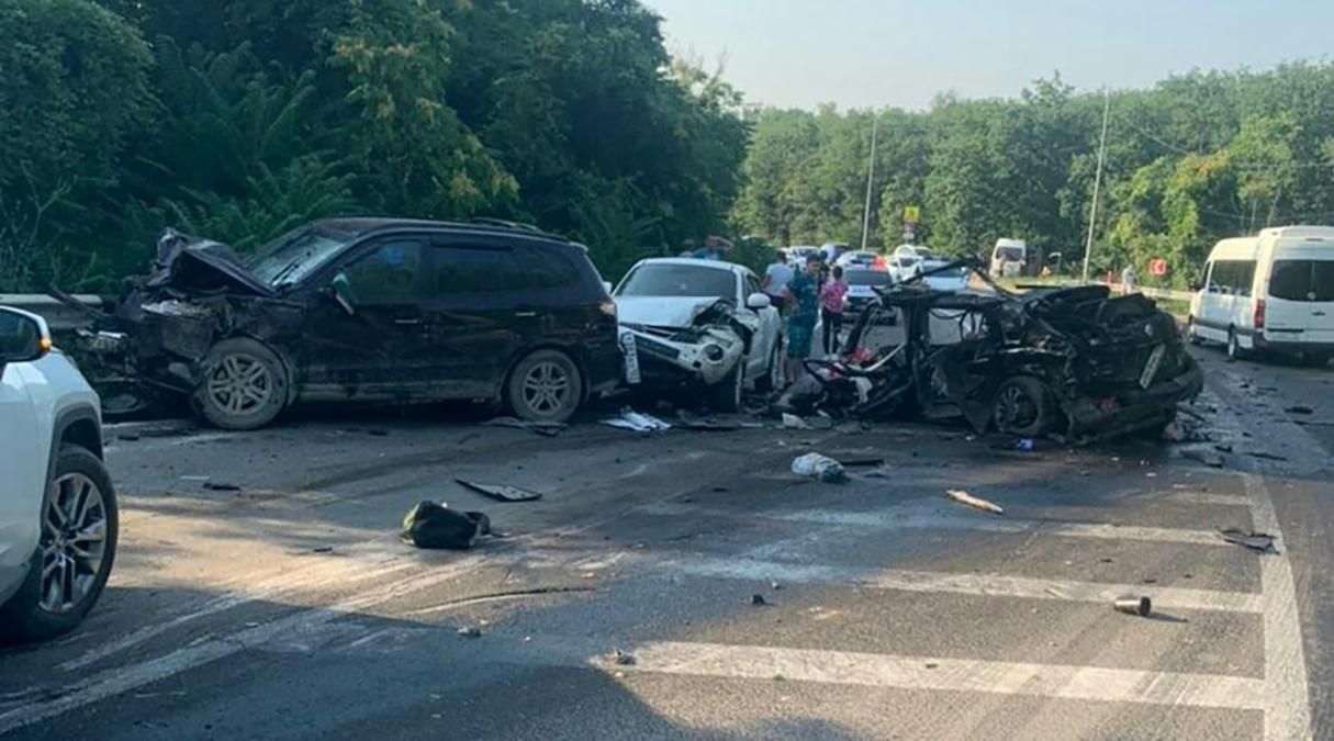 На трассе Севастополь - Ялта 19.07.2021 произошла ДТП На трассе Севастополь - Ялта 19.07.2021 произошла ДТП