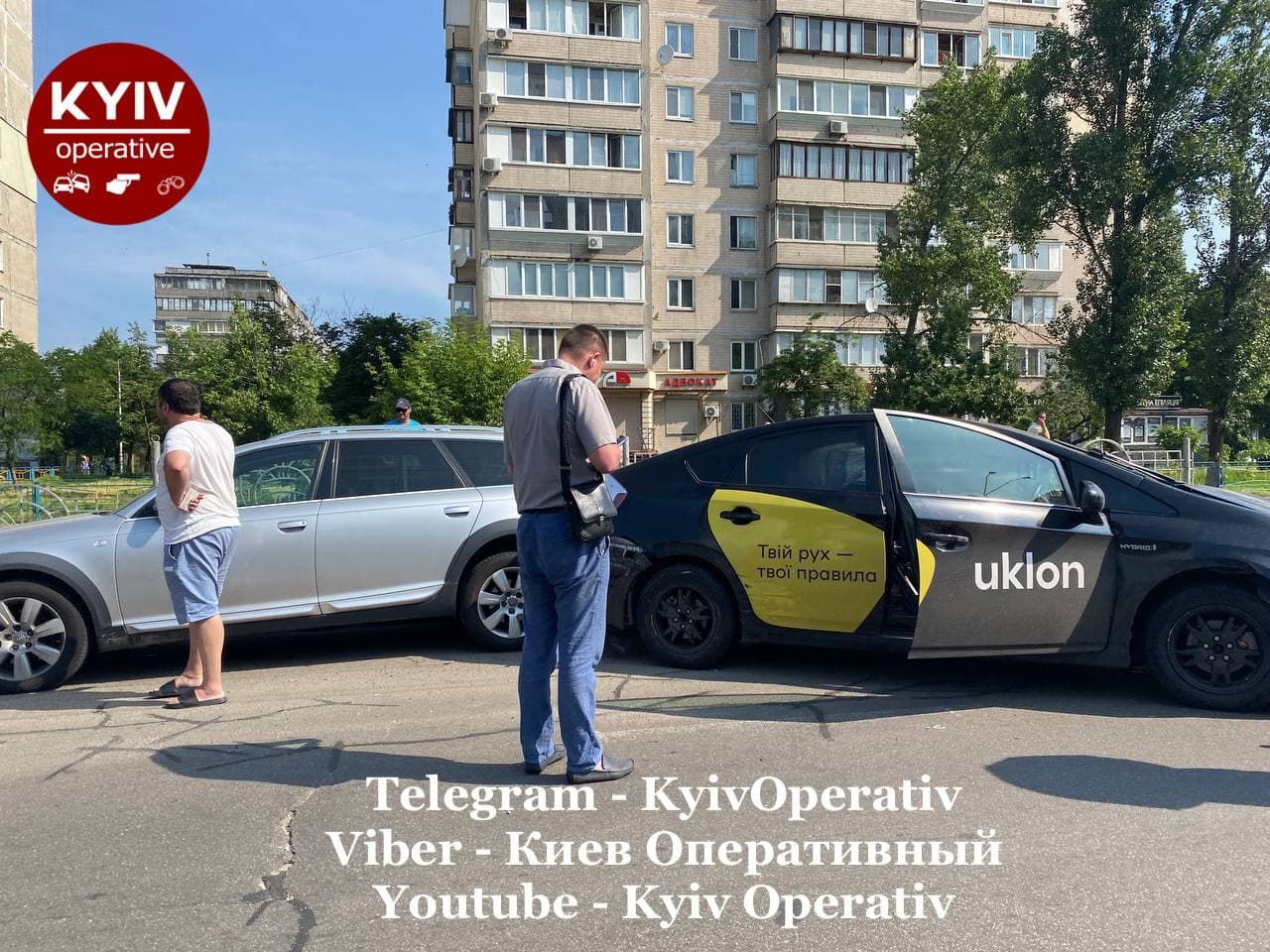 У Києві таксист Uklon спричинив серйозну ДТП