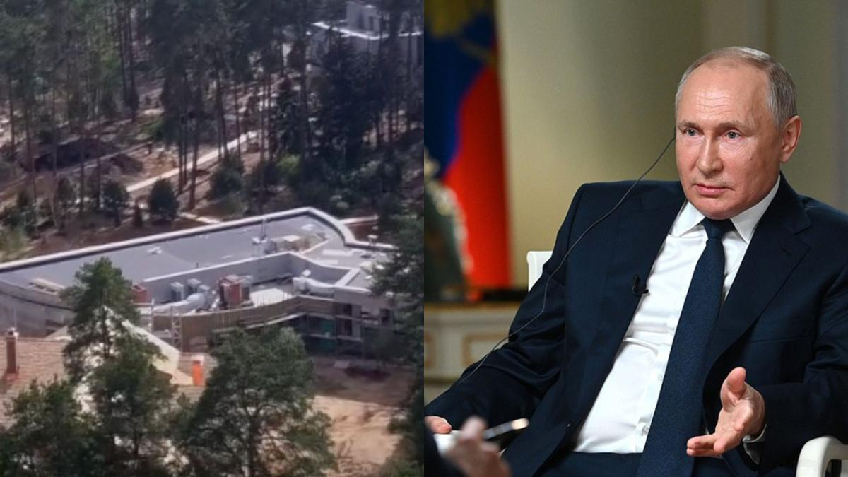 Біля резиденції Путіна знайшли таємне будівництво: фото, відео