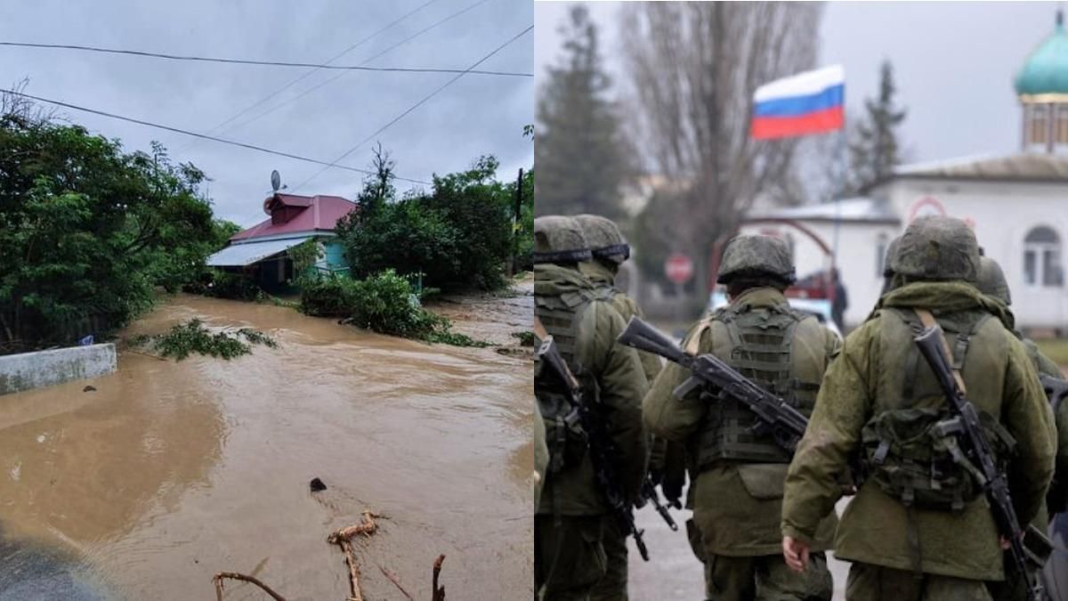 Росія перекинула в Крим 20 тисяч військових нібито через паводки