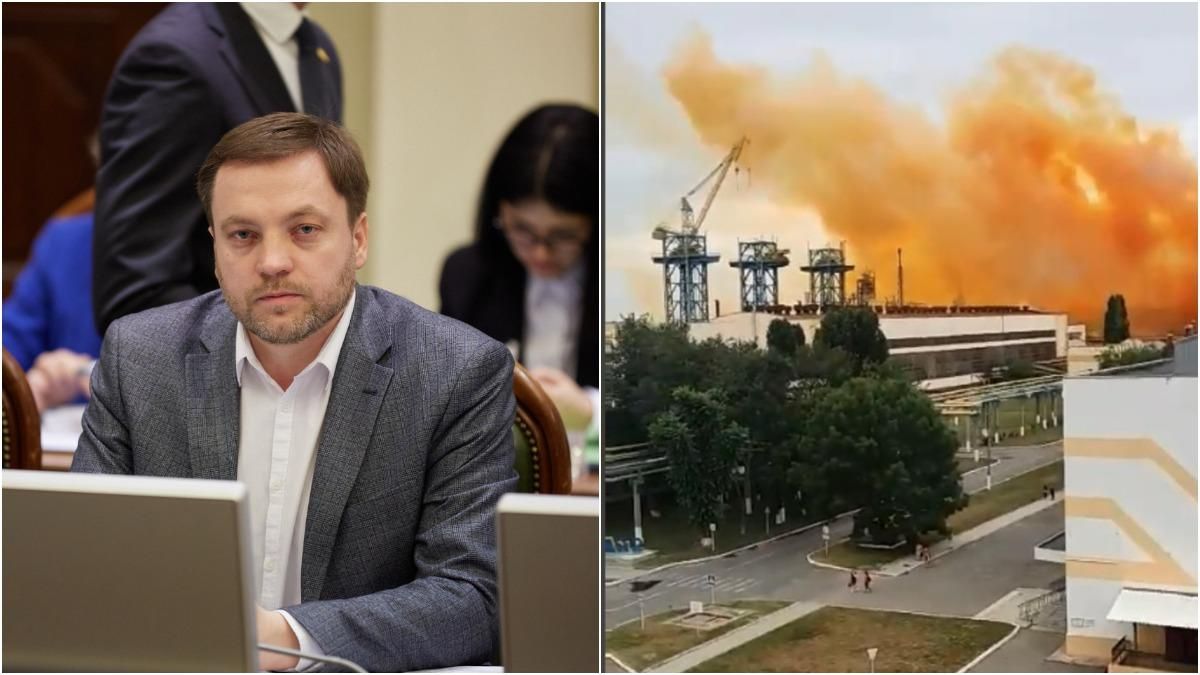 Авария на Ровноазоте: Монастырский назвал причины Авария на Ровноазоте: Монастырский назвал причины