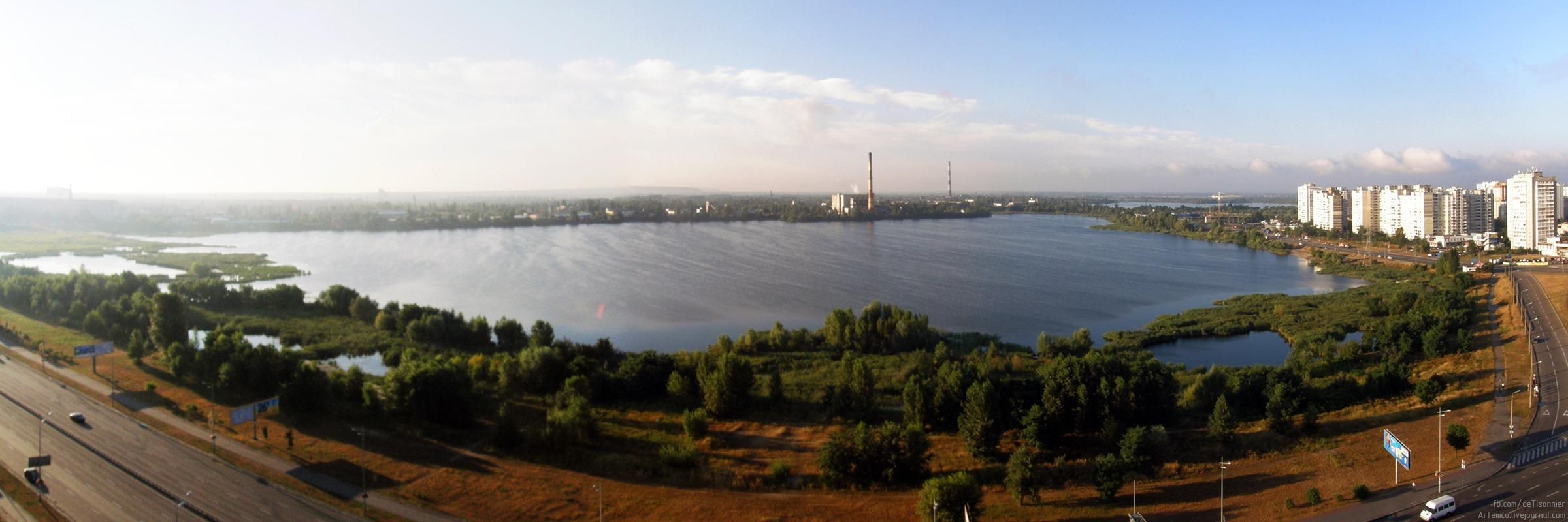 Озеро Вырлица в Киеве