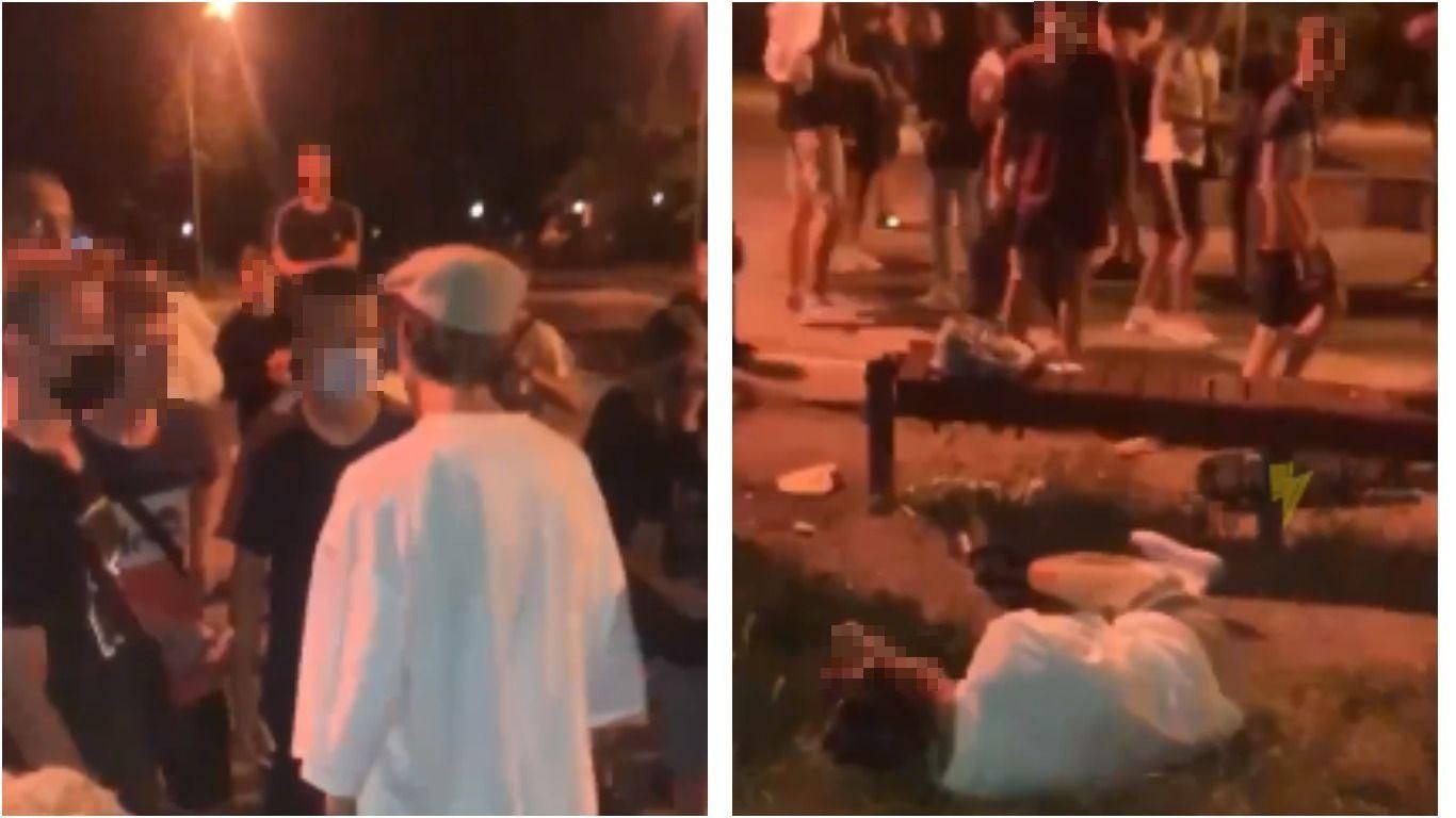 В Виннице толпа подростков жестоко избил парня из-за прически: видео