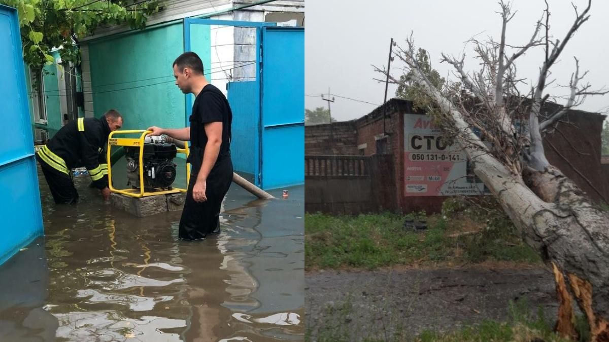 Негода 22 липня 2021 наробила лиха в Україні: фото