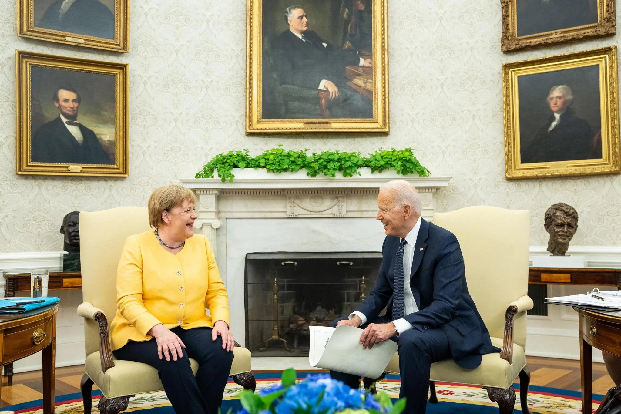 Байден і Меркель