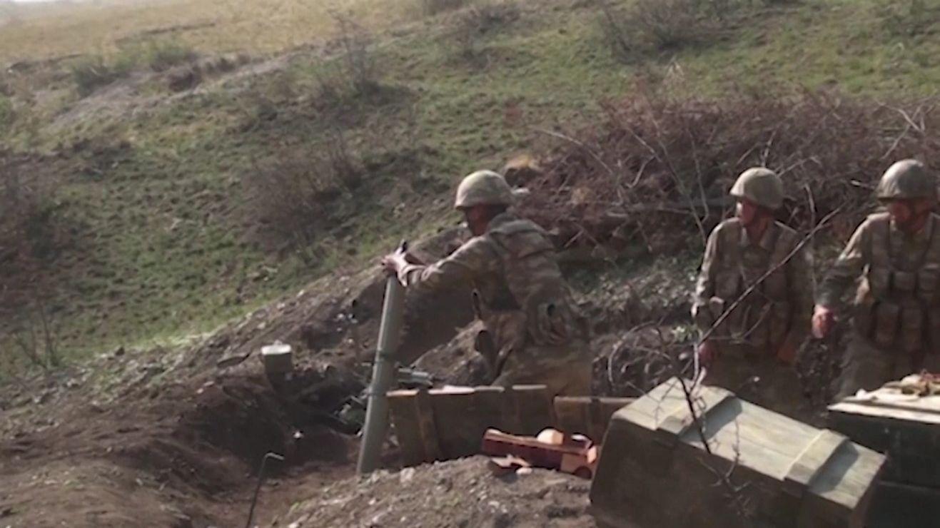 В результате обстрела на границе Азербайджана и Армении погиб человек
