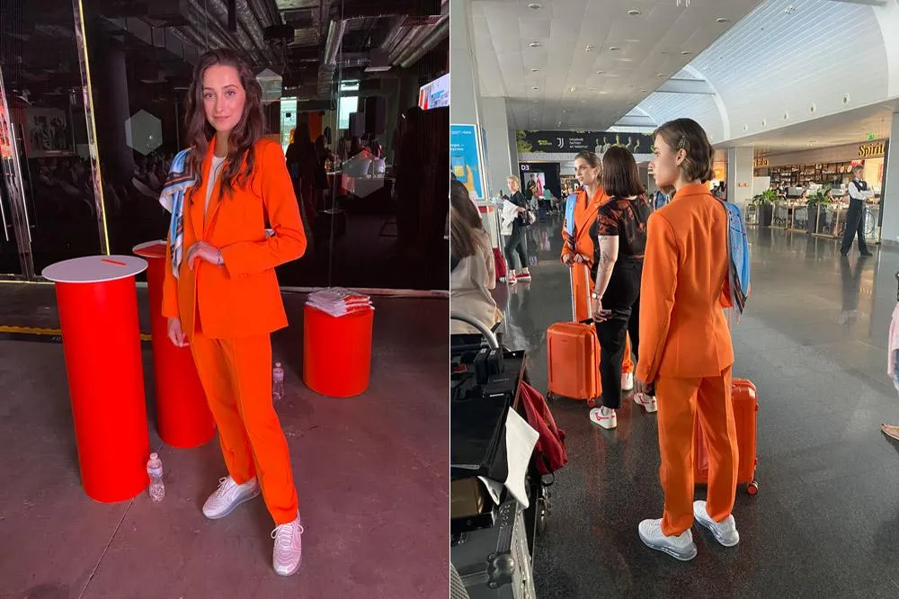 Який вигляд матиме нова форма бортпровідниць SkyUp Який вигляд матиме нова форма бортпровідниць SkyUp