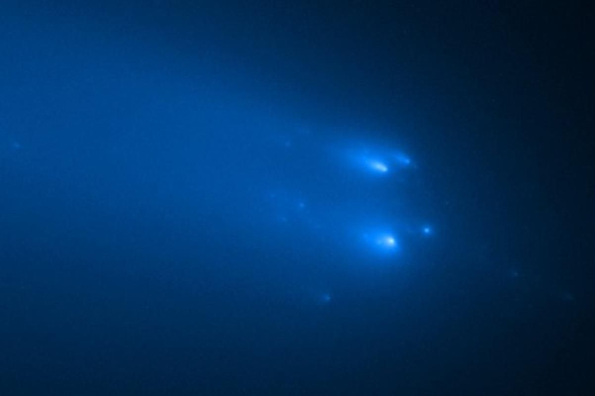 Космический зонд встретился с хвостом уже разрушенной кометы ATLAS