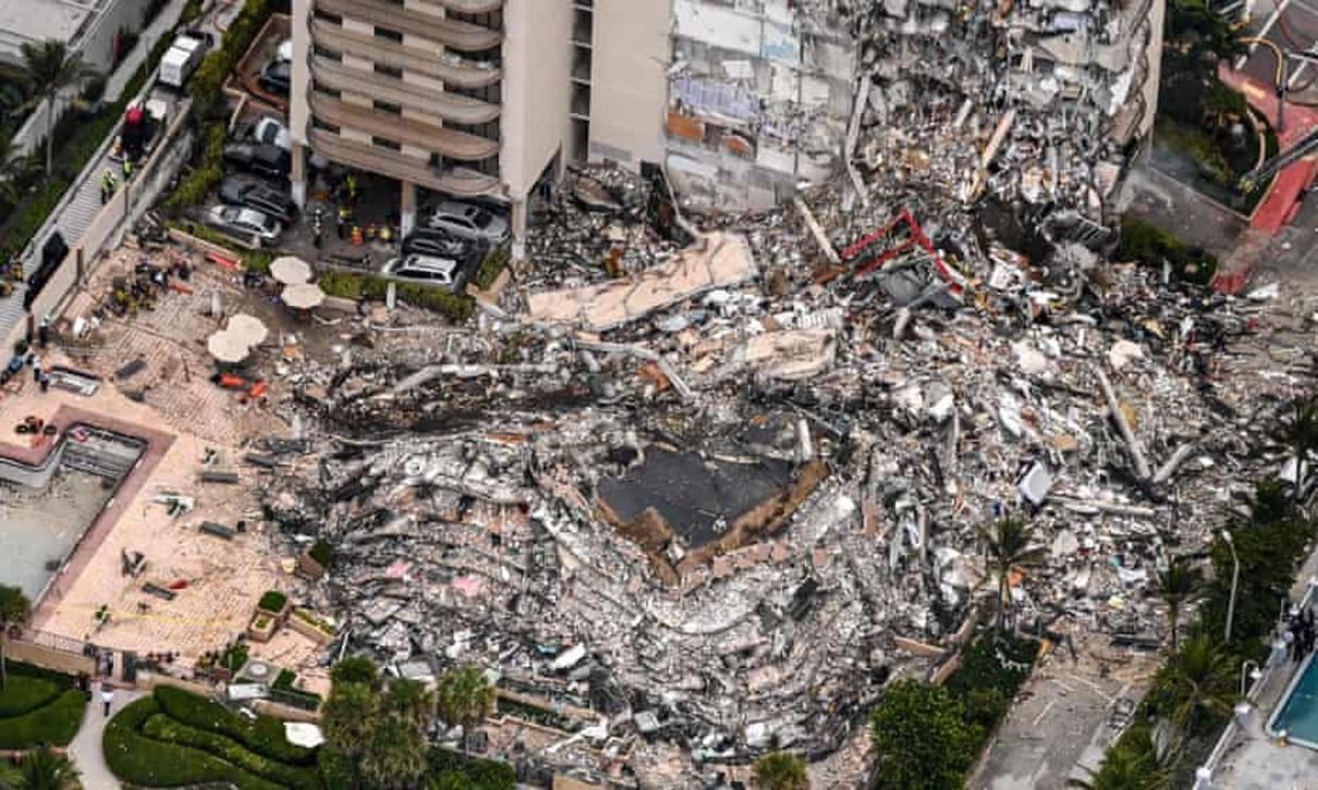 В Майами завершили спасательную операцию под завалами многоэтажки