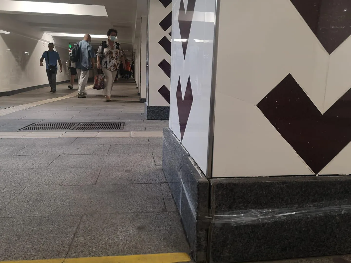У київському метро перехід 