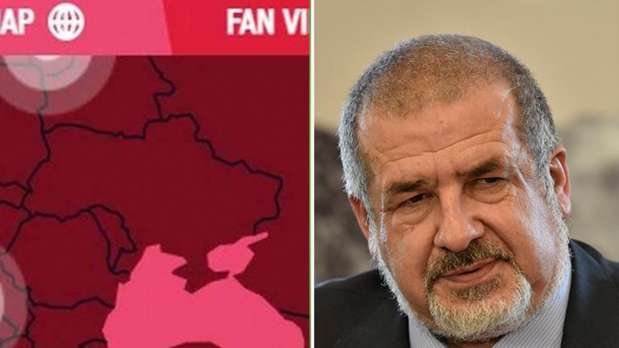 Чубаров напомнил РФ о Курилах из-за требований к карте на Олимпиаде Чубаров напомнил РФ о Курилах из-за требований к карте на Олимпиаде