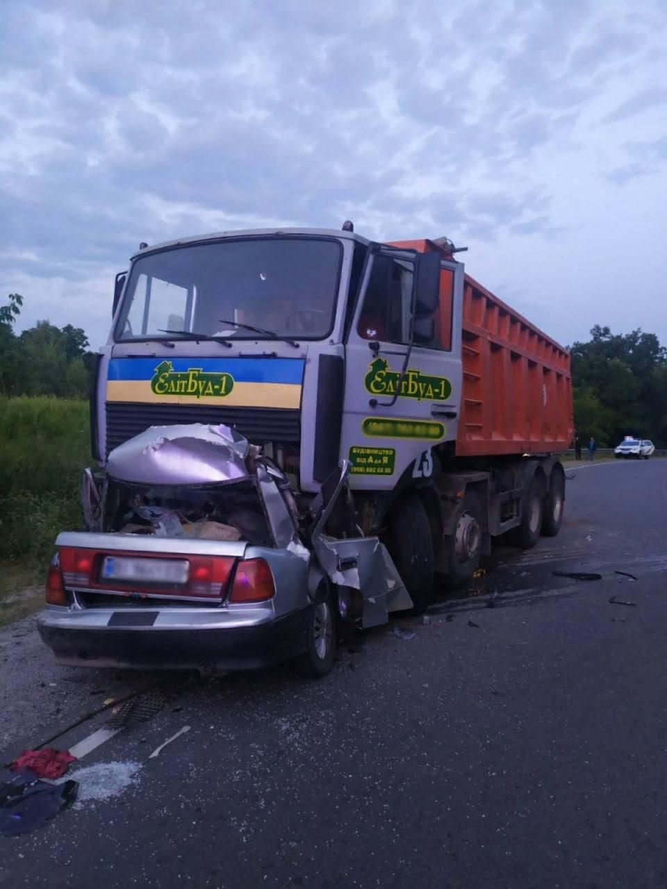 Аварія на Полтавщині