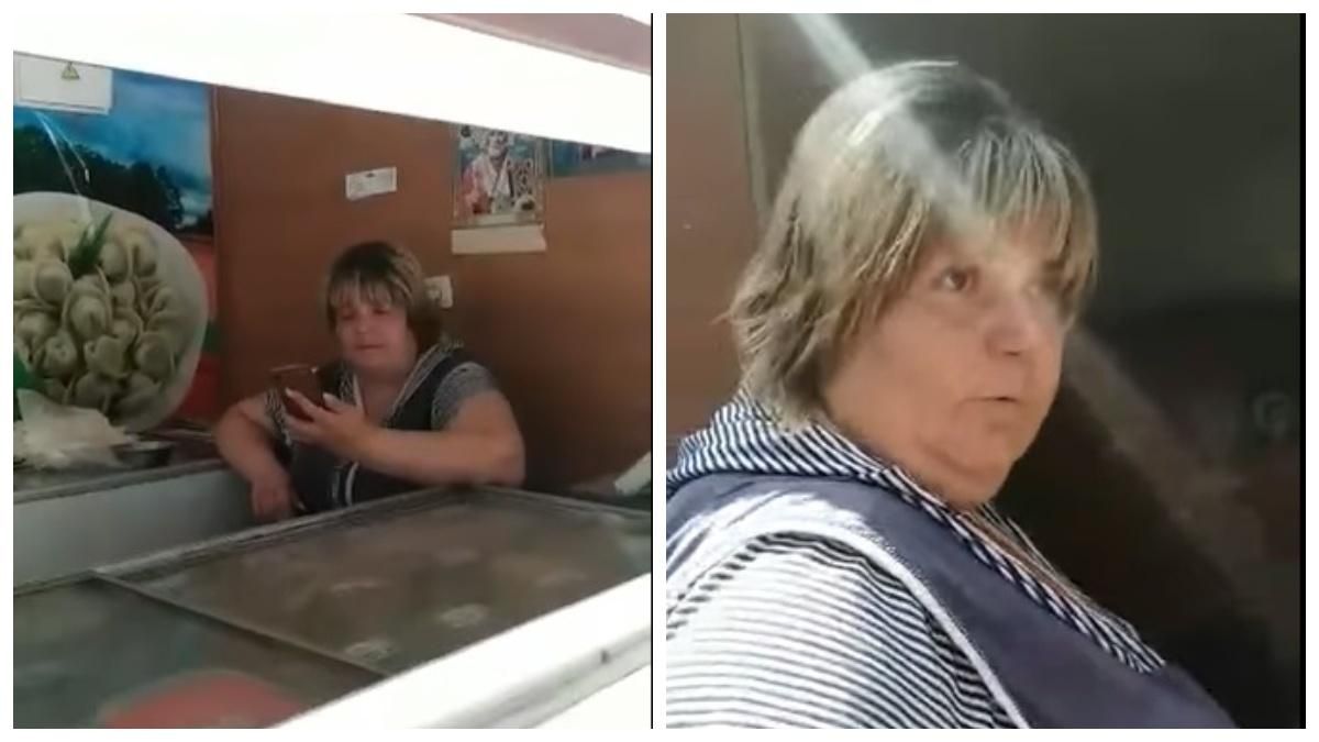 В Харькове продавец отказалась обслуживать на украинском: видео