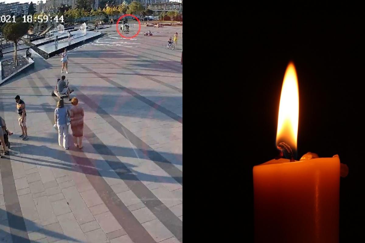 Помер малюк з Дніпра, який впав на фонтан: відео