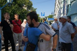 Затриманого в Євпаторії кримського татарина Ібрагімова випустили з СІЗО: фото