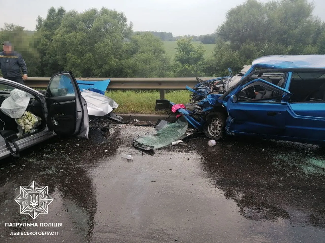 ДТП на Львівщині Розвадів Постраждали 4 дітей 2 дорослих 26.07.2021