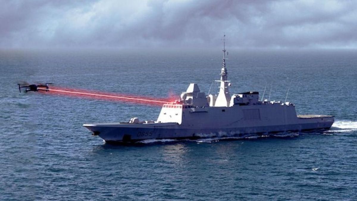Лазер проти безпілотників у морі випробує ВМС Франції